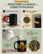 Taza reveladora Virgen de Guadalupe